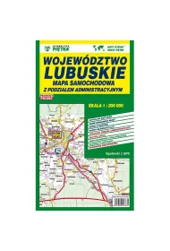 Wojew�dztwo lubuskie Mapa samochodowa 1:200 000