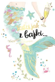 Kukartka Karnet B6 GS-013 Jeste� jak z bajki