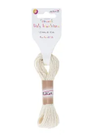 Aliga Sznurek bawe�niany bia�y 1,5mmx10m