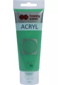 Happy Color Farba akrylowa jasnozielona 75ml