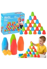 Szybkie Kubeczki 3w1 LeanToys