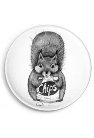 Magnes Wiewirka z chipsami