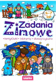 Zimowe Zadania. �amig��wki, labirynty, zabawy logiczne. 4-7 lat