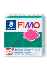 Staedtler Masa plastyczna termoutwardzalna Soft, szmaragdowa, 57g, kostka