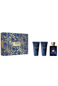 Versace Zestaw Dylan Blue Pour Homme Woda toaletowa + el pod prysznic + Woda po goleniu 50 ml