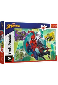 Puzzle 100 el. Spiderman Paj�czna Trefl