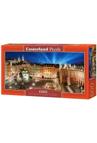 Puzzle 600 el. Krakow, Rynek G��wny Castorland