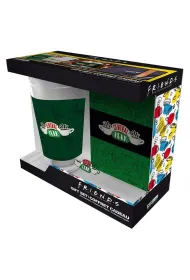 Abysse Zestaw FRIENDS Szklanka + PIN + Notes Central Perk