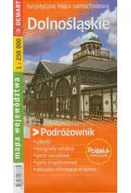 Podr�ownik. Mapa wojew�dztwa - Dolno�l�skie 1:250 000