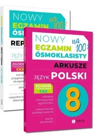 Pakiet Nowy Egzamin �smoklasisty. J�zyk polski: Repetytorium oraz Arkusze