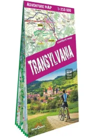 Transylvania adventure map 1:250 000 laminat 2024