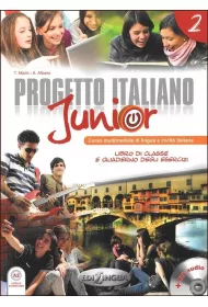 Progetto italiano junior 2 podr�cznik + �wiczenia + Audio CD