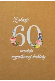 Trend Kartka okoliczno�ciowa eko Urodziny 60 TS52