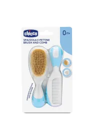 Chicco Szczotka z naturalnego w�osia + grzebyk 2 szt.