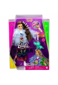 Barbie Extra Lalka ta narzutka/Jasnobrzowe wosy GYJ78 Mattel
