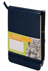 Antra Notes Reporterski A6 Romantyzm Granat kratka