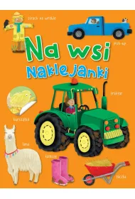 Na wsi. Naklejanki