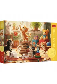 Puzzle 160 Kocie psoty TREFL