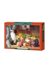 Puzzle 3000 el. Papuga i owoce Castorland