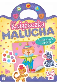 Ksi��eczka malucha. Dziecko uczy si� i nakleja