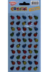 3Z Naklejka Crystal Biedronki