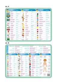 Visual System Podk�adka edukacyjna ilustrowany s�owniczek polsko-ukrai�ski