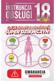 Yeku Karnet 18 Urodziny damskie - instrukcja obs�ugi JCX080