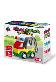 Klocki ma�ych geniuszy Autko 6 element�w
