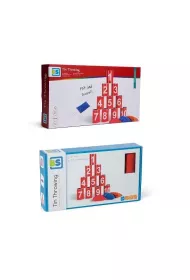 Gra zr�czno�ciowa puszki czerwone mix Bs Toys