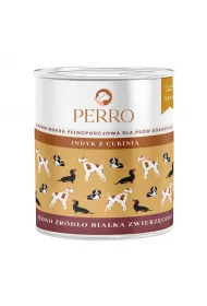 Perro Indyk z cukini karma mokra dla psw dorosych 850 g