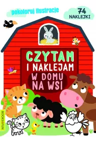W domu, na wsi. Czytam i naklejam