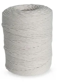 Dalprint Sznurek bawe�niany do makramy bia�y 2 mm, 250g