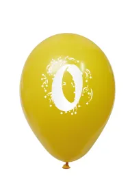 Arpex Balon dekoracyjny Cyferki 0 3 szt.