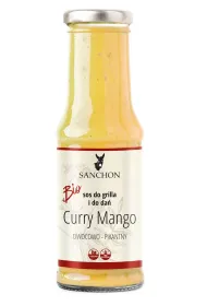Sanchon Sos curry mango wega�ski bezglutenowy 210 ml Bio
