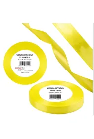 Brewis Wst��ka satynowa 25mm zielony limonkowy 32 m