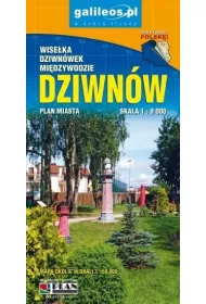 Plan miasta - Dziwn�w, Dziwn�wek, Mi�dzywodzie