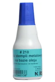 Tusz do stempli metalowych niebieski nr 210 Noris