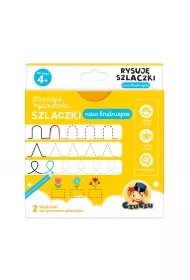 CzuCzu Duuugie rysowanki Rysuj szlaczki Nieco trudniejsze 4+