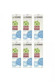 The Bridge Napj migdaowy 3% bez cukru bez glutenu Zestaw 6 x 1 L Bio