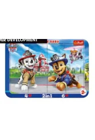 Puzzle ramkowe Baby - Weso�y Psi Patrol TREFL