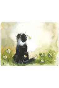 Podkadka pod talerz MT46 Pies Border collie