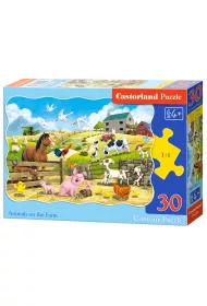 Puzzle 30 el. Animals on the Farm Castorland
