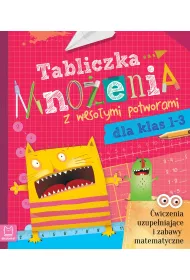 Tabliczka mno�enia z weso�ymi potworami dla klas 1-3