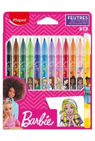 Maped Flamastry Barbie 12 szt
