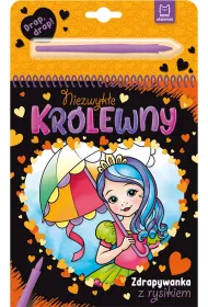 Niezwyk�e kr�lewny. Zdrapywanka z rysikiem
