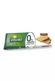 Florbu Wafelki nadziewane kakaowe bez dodatku cukru 150 g
