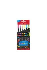 P�dzle szkolne z mi�kkim uchwytem edycja black Faber-Castell blister 6 sztuk