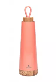 Chic-Mic Butelka termiczna z silikonowym uchwytem koralowa 500 ml