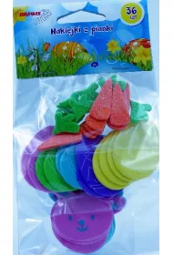 Naklejki z pianki (36 szt.) PVE06