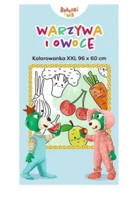 Kolorowanka XXL. Warzywa i owoce TREFL